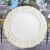 Import Cheap wholesale fancy plastic crystal plate chargers reusable tableware restaurant from China