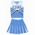Import cheerleader apparel for cheerleading from China