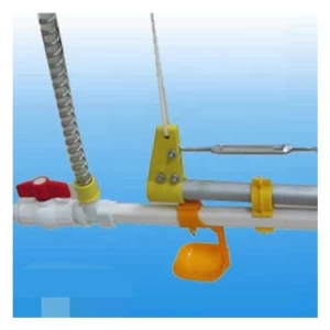 Chicken Feeders And Drinkers Plastic Automatic Chicken Waterer Drinker Nipple Drinking Line