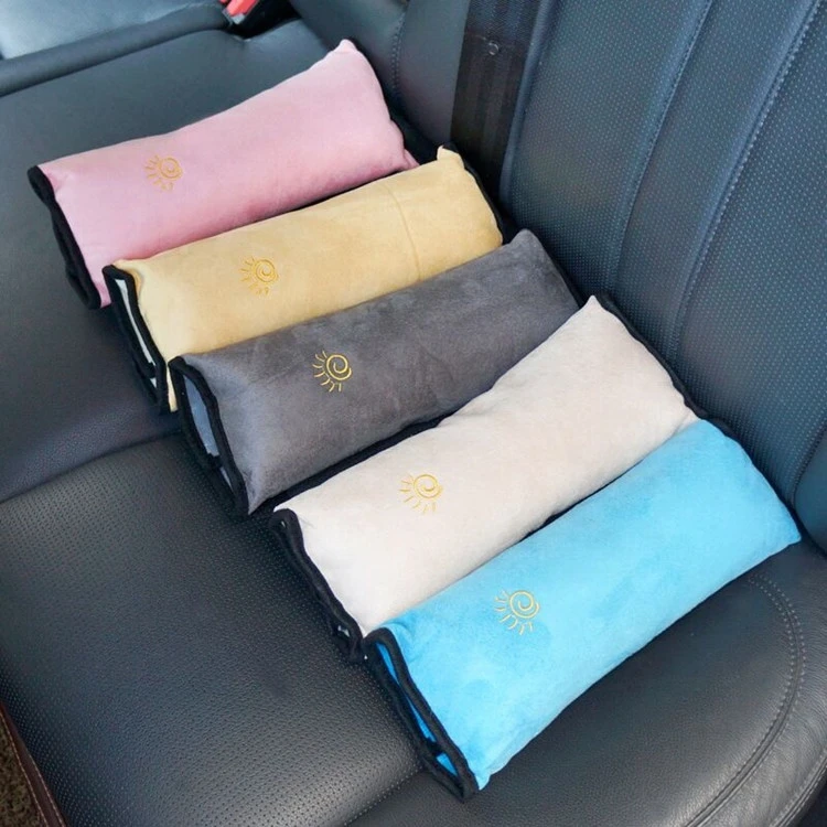 Child Comfortable Car Seat Belt Shoulder Pad Sets Safety Strap Adjuster Car Seat Belts Pillow