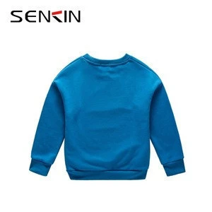 Children&#039;s clothing fashion design and silk screen printing logo children&#039;s long-sleeved sweater