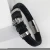 Import China Custom Jewelry Leather Magnetic Stanless Steel Bracelets Wrist Band Bracelet Steel from China