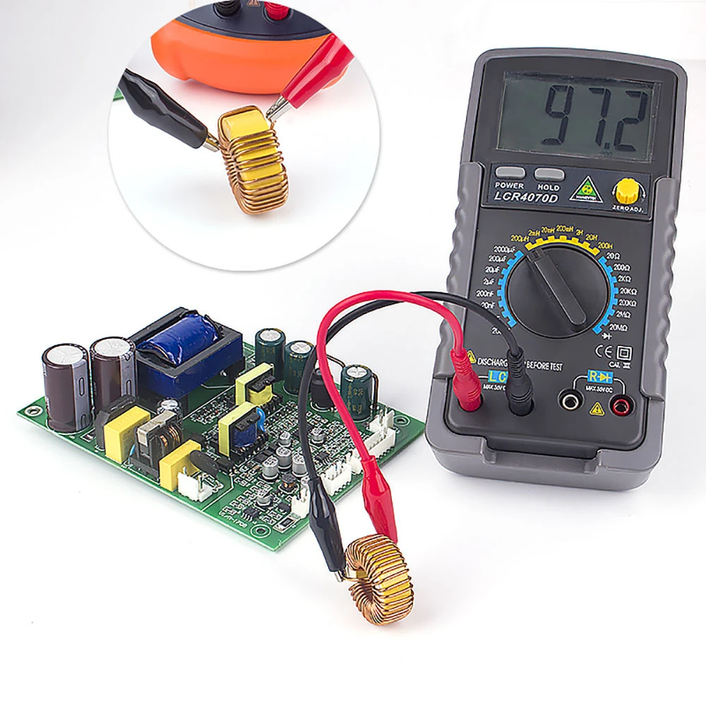 China Factory Portable Handheld Lcr Meter Digital Inductance Capacitance Resistance Meter Capacitor Tester