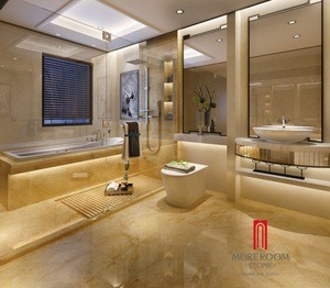 China Factory Price Golden Color Bathroom Ceramic Tile