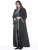 Import China Fashion Ethnic Clothing OEM Black Plus Size Open Jacket Abaya from China