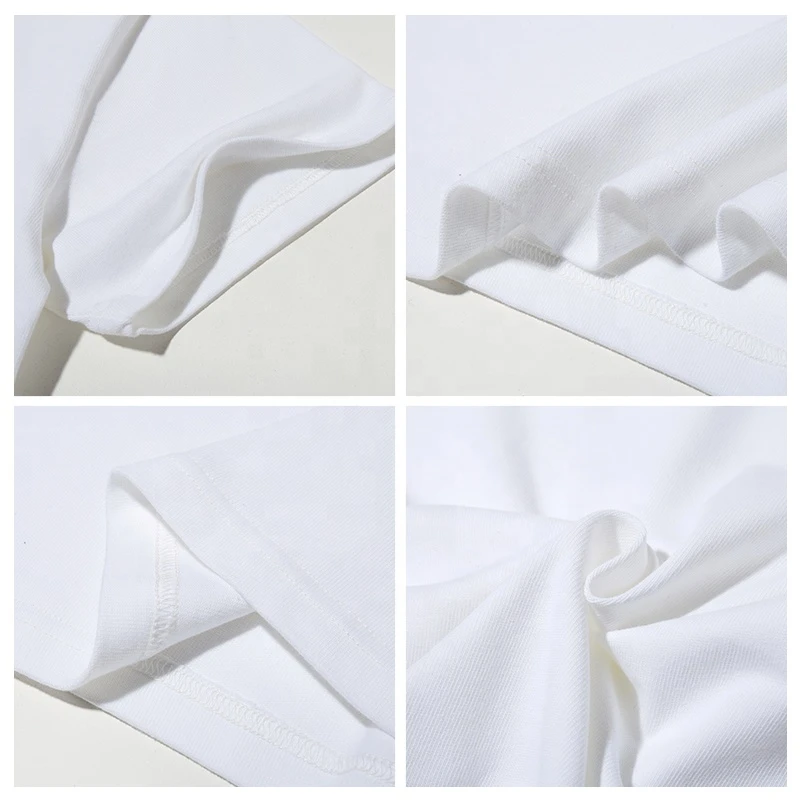 China Manufacturer Women 100% Cotton Plain Printing Short Sleeve T-Shirts