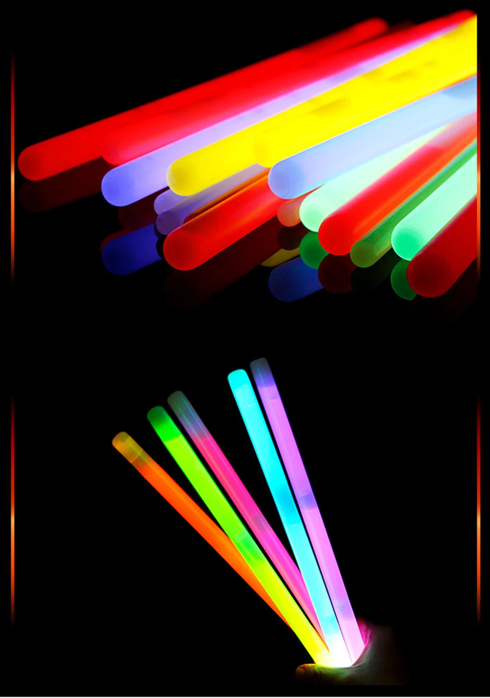 China professional manufacture glow in dark stick long lasting glow stick wholesale