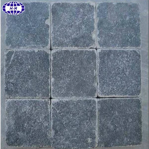 China tumbled blue limestone paving