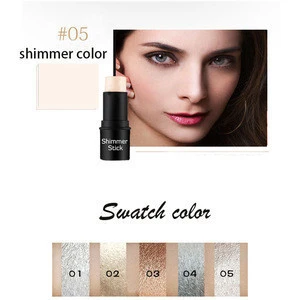 China wholesale quality body glitter shimmer stick face highlighter