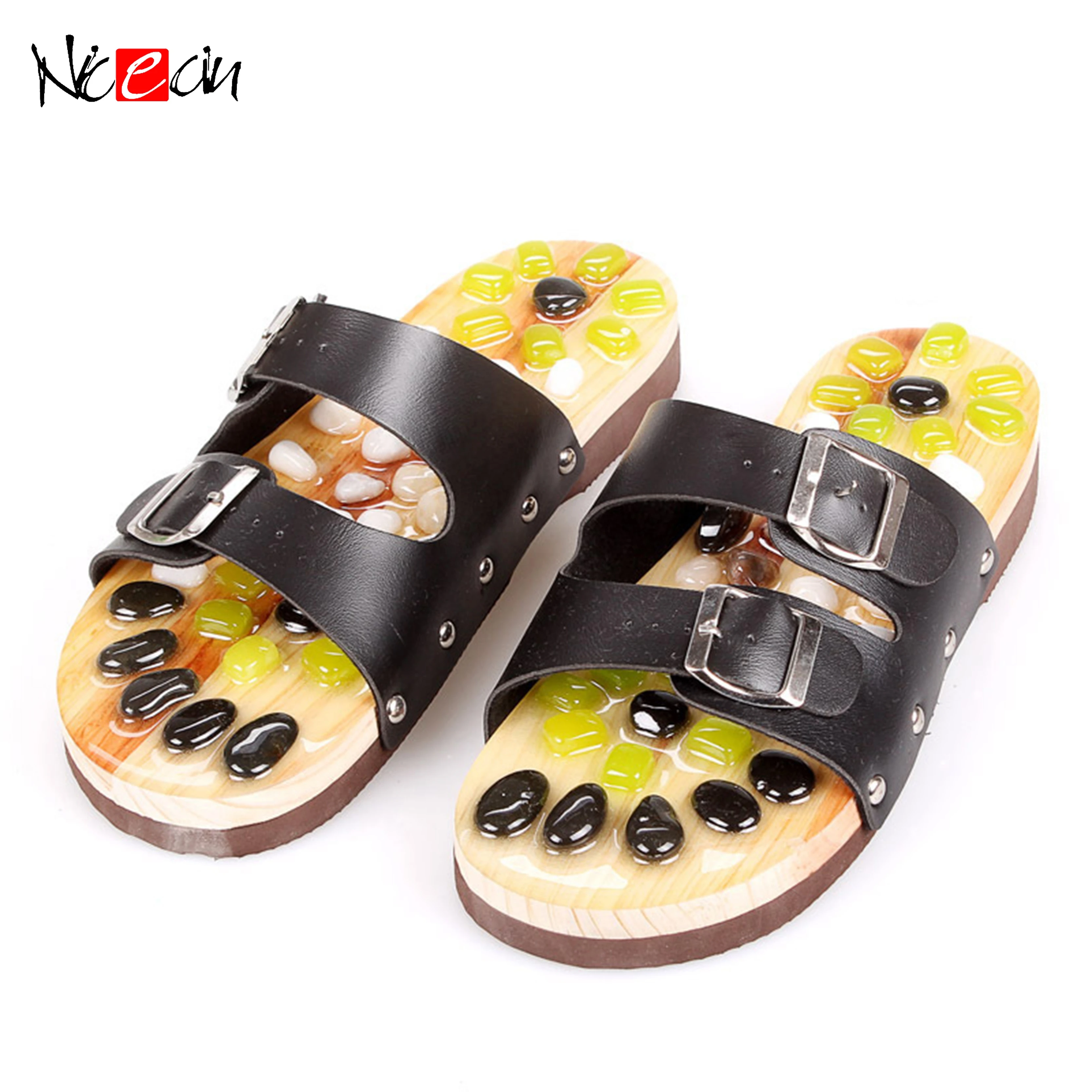 Chinese Factory Directly Sales Flip Flop Slide SlipperNatural Cobblestone Summer Slipper Unisex Style Popular Shoes