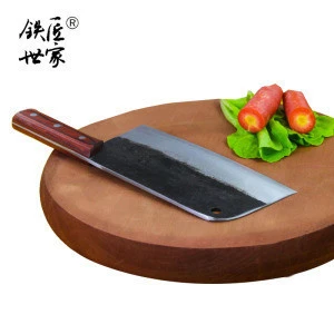Chinese handmade 8 inch high carbon clad steel best kitchen knife