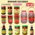 Import Chinese soybean sauce 320 grams glass bottle fried vegetables mixed with noodles spicy spicy pot bottoms bean petal sauce spicy from China
