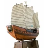 Chinese wooden craft Zhenghe treasure ship model big size for selling big ship