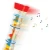 Import Classic Promotional Gifts Twirly Whirly Plastic Mini Kaleidoscope Toy Rain Stick Shaker Musical Instrument from China