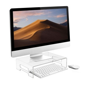 Perspex Computer Monitor Case Buy Clear Acrylic Monitor Stand Perspex Ergonomic Laptop Stand ...