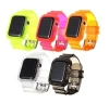 clear Colorful Sport Soft TPU Replacement Strap For Watch Band 38/40/42/44mm For Apple Watch Band