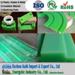 CNC machine uhmw engineering plastic part