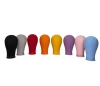 Colorful Canvas block head display styling training mannequin manikin head wig 21"22"23"24"25" Mannequin Canvas Head