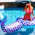 Import Colorful inflatable mermaid swim tube ring for pool ring from China