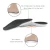 Import Combination free adjustable shock absorption arch support insole velvet face arch movement half yard corrective insole from China