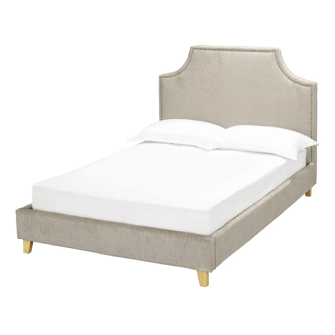 Comfort bedroom furniture modern beds double bed modern fabric soft bed frame queen king size