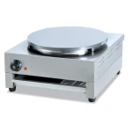 Commercial gas crepe maker pan Cake machines Single Plate Stainless Steel gas crepe maker