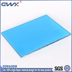 GWX Polycarbonate Plastic Solid Sheet Building Material, PC Plastic Solid Sheet in Best Price