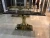 Import Console Table Hallway Decorating Console Table with Stools Modern Stainless Steel Golden Glass Marble Top from China
