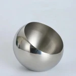 Countertop Peel Cup Slant Bowl Ashtray Bar KTV Desktop Trash Stainless Steel