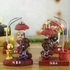Creative Basketball Star Action Figure James And Harden LED Night Light Special Personality Decoration Resin Action Figures