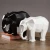 Import Creative Geometry Origami Elephant Figurine Ornaments Resin Abstract Animal Sculpture Crafts from China