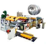 Crgo steel shearing shear machine slitting line with plant design