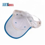 Custom 6 Panel White Baseball Cap Sport Cap Hat