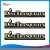 Import Custom ABS chrome badge 3D plastic chrome nameplate car logo sticker badge stickers with adhesive from China