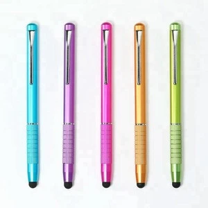 Custom Color 2 in 1 Stylus Pen for Touch Screen Devices