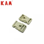 Custom colored buckle plastic quick release buckle for garment accessories