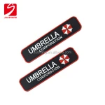Custom design 3d soft pvc rubber garment labels for sale
