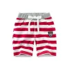 custom eco-friendly cotton unisex children&#039;s shorts striated boys shorts board shorts for kid boy