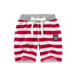 custom eco-friendly cotton unisex children's shorts striated boys shorts board shorts for kid boy
