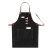 Import Custom Logo Leather Straps Combine Aprons With Pockets Denim Barber Apron from China