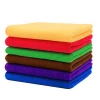 Custom logo towel terry microfibre drying super car wash microfiber cleaning cloth
