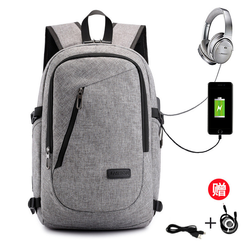 Custom Logo Wholesale USB Charging Laptop Backpack