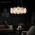 Import Custom Modern Luxury  Crystal stairs hanging hotel industrial lamp vintage pendant light from China