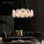 Import Custom Modern Luxury  Crystal stairs hanging hotel industrial lamp vintage pendant light from China