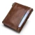 Import Custom Money Holder Wallet Supplier Crazy Horse Leather Mens Purse Gents Wallet with 2 Zip Pocket from China