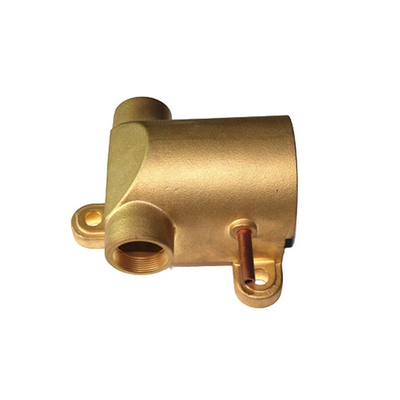 Custom OEM Copper forging and CNC Machining textile machinery valve body hardware parts