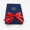 Custom Personalized Christmas Gift Packaging Ribbon Bow