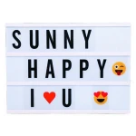 Custom portable aluminum frame fabric lightbox display advertising LED light box