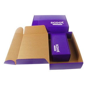 Custom Printing Unique Corrugated Color Mailer Shipping Boxes