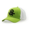 Custom running sports cap 100% polyester 3d embroidery trucker hat